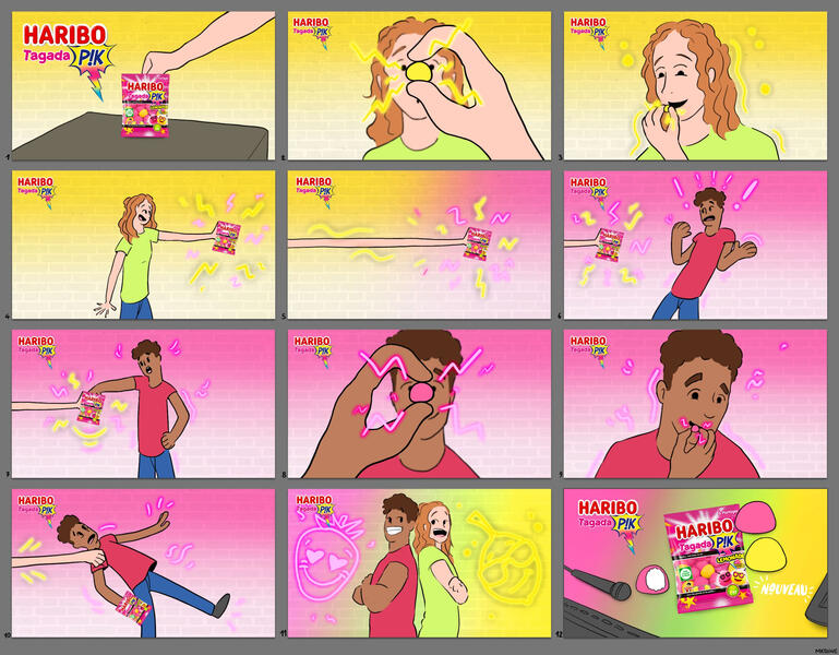 Haribo | Storyboard