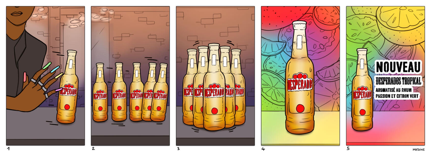 Desperados Tropical | Storyboard