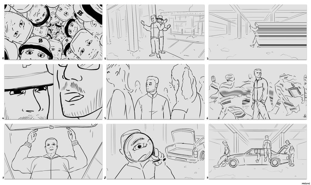 PLK feat. JUL - Faut pas | Storyboard 2