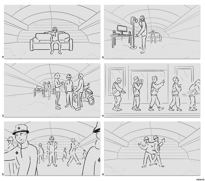 PLK feat. JUL - Faut pas | Storyboard 1